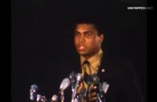 Ali's speech right after Vietnam refusal