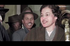 Rosa Parks boycott in color