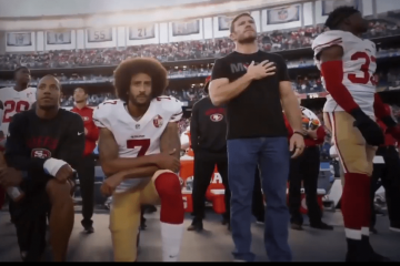 Kaepernick Nate Boyer take a knee